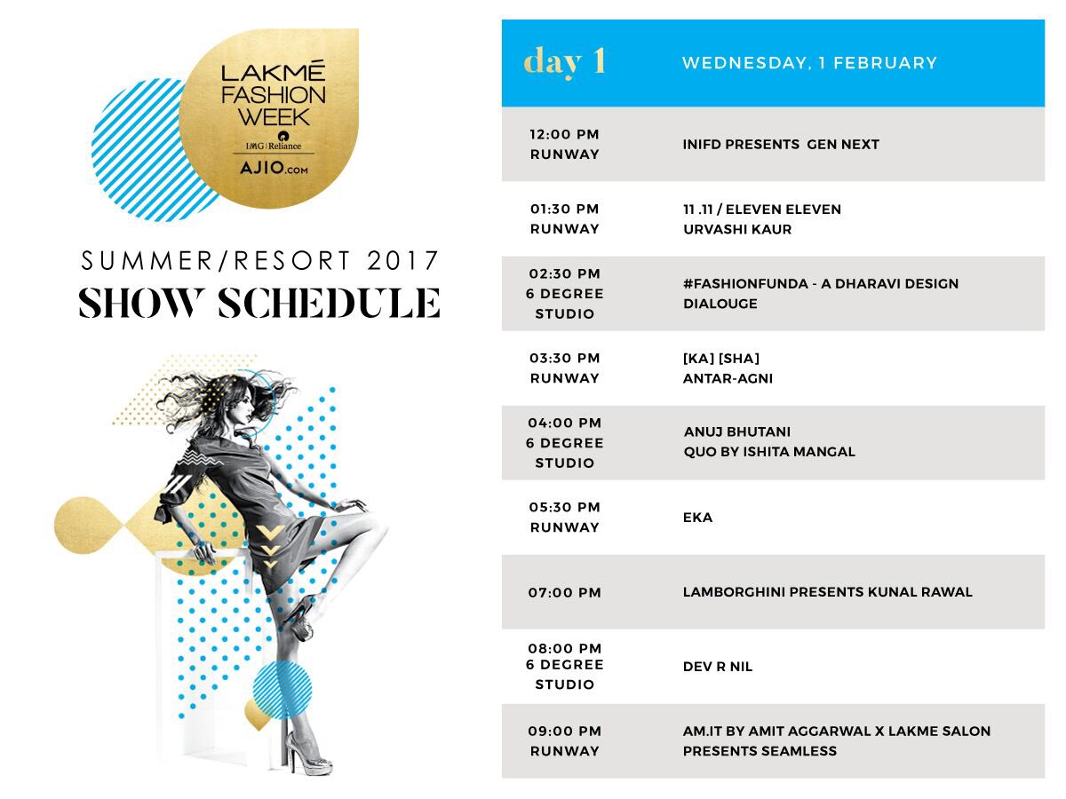 lakme fashion week day 1 2017