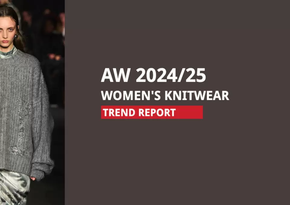 A/W 2024/25 Women's Knitwear- Runway Trend report