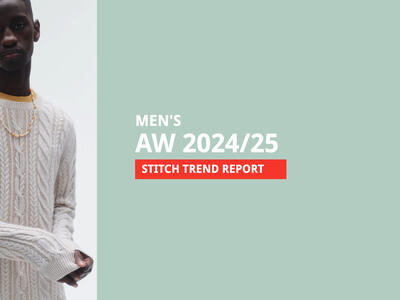 A/W 2024/25 Men's Knitwear Stitch Trend