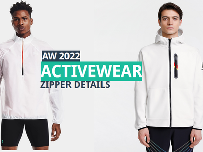 AW 22: Activewear Zipper direction