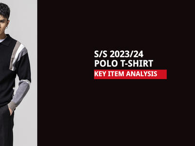S/S 2023/24 Men's Polo Shirt key Item analysis