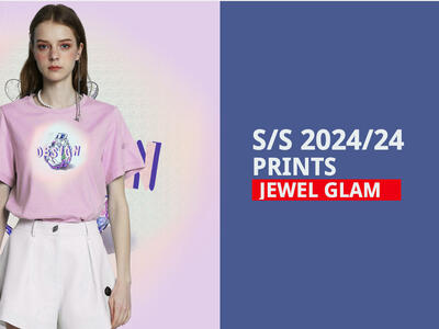 S/S 2024/25 Women T-shirt Print Trend- Jewel Glam