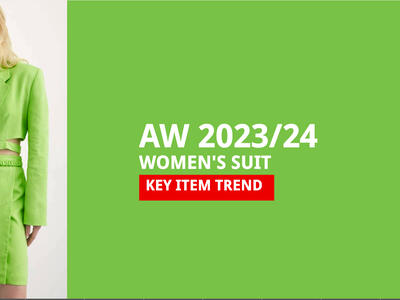 AW 2023/24 women Suit- Key Item Trend