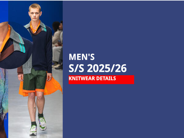 S/S 2025/26 Men's knitwear Details- Creative craft