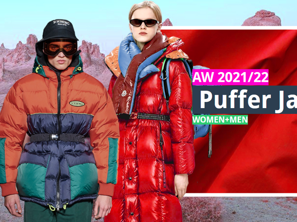 Key AW 2021/22 Puffer Jacket trends Insights