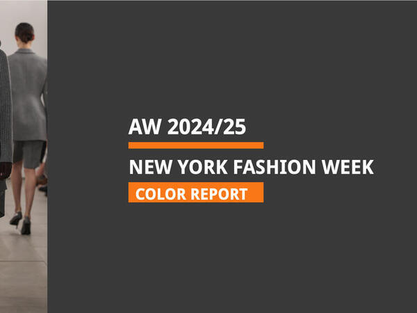 AW 2024/25 New York Fashion week Color Trend Report