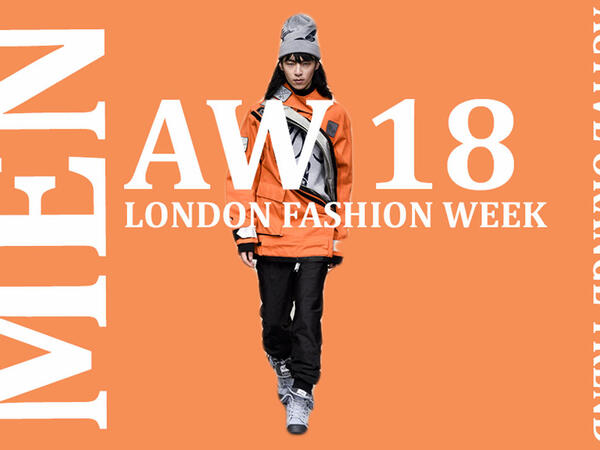 Active Orange: London Men's fashion week Key Color Trend 