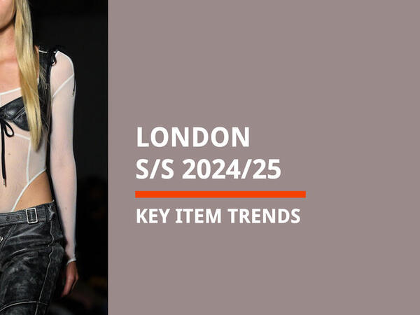 London Fashion week S/S 2024/25 Key Item Analysis