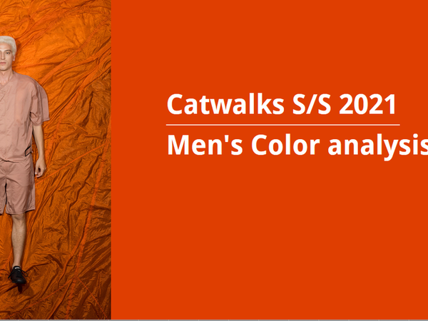 Men's Color analysis -- Catwalks S/S 2021