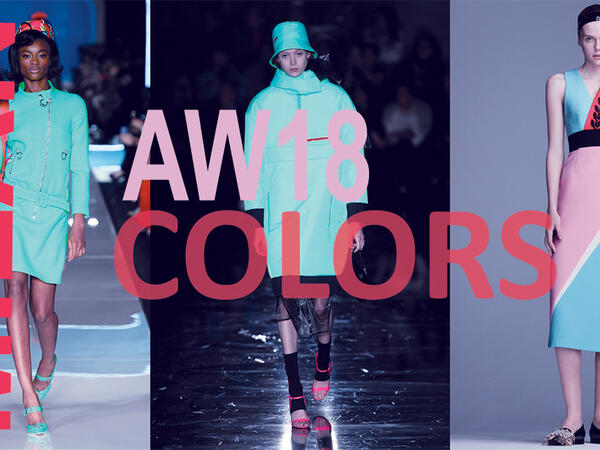 Color Trend: Milan fashion week A/W18 