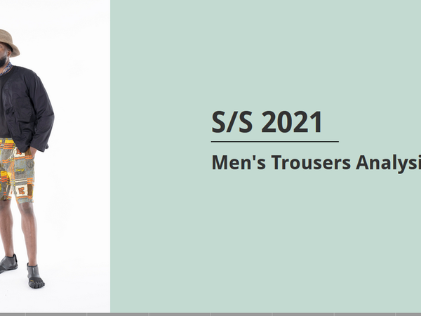 Men's Trousers Analysis-- S/S 2021