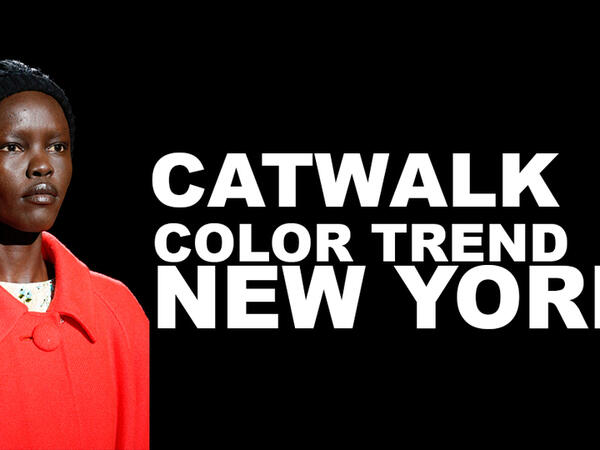 catwalk color trend