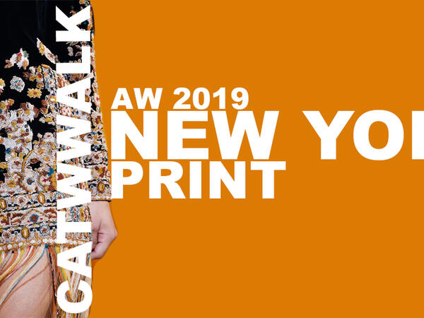 Prints: New York fashion week AW 2019