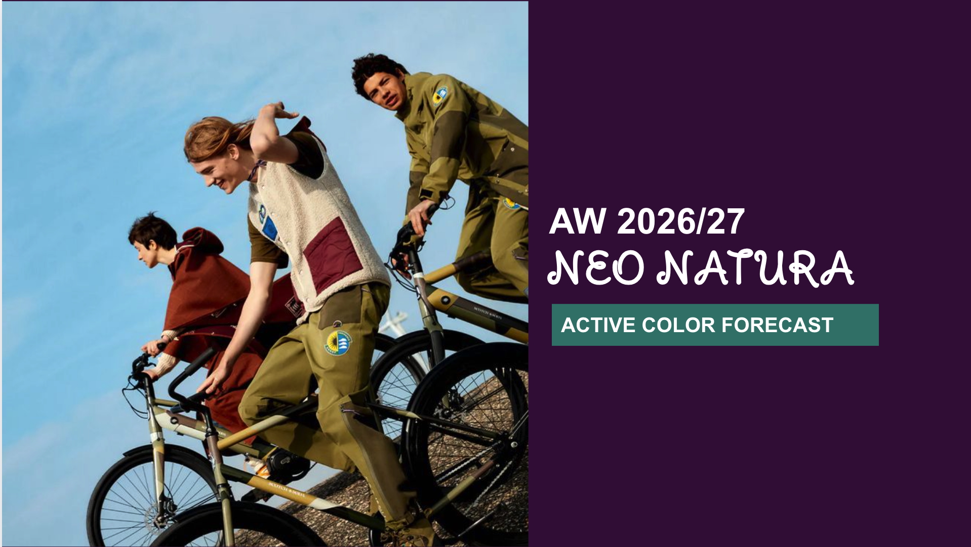 AW 2026/27 Outdoor Fashion Color Trend: Neo Natura