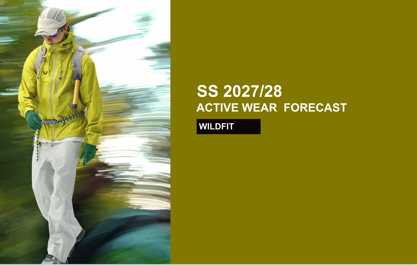 2027SS Men's Activewear Trend forecast: Wildfit