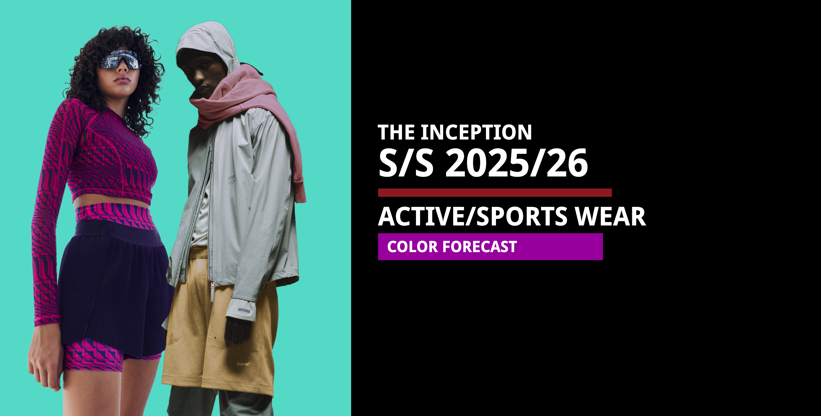 S/S 2025 Active/Sports Color forecast The Inception Ftrend