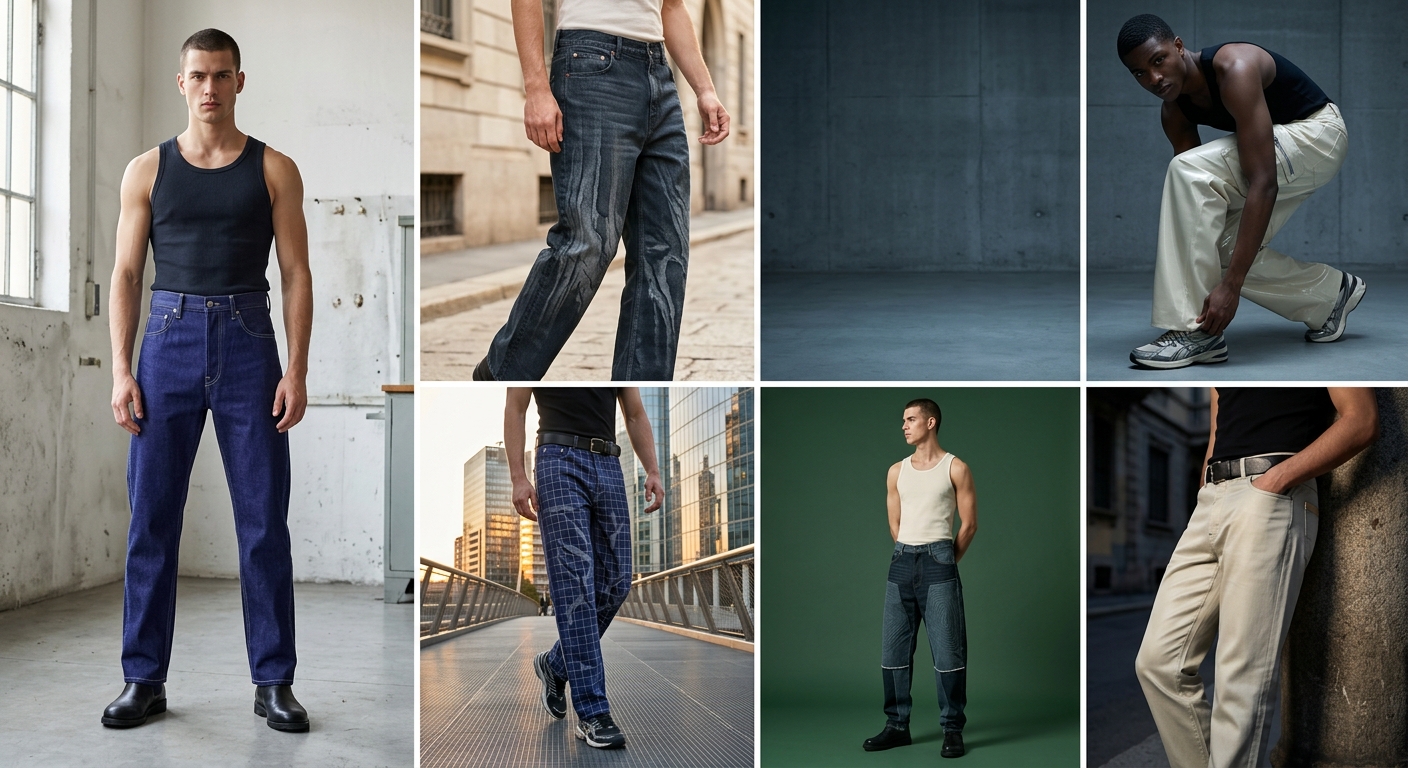SS 2027/28 Italian Men's denim Fashion forecast
