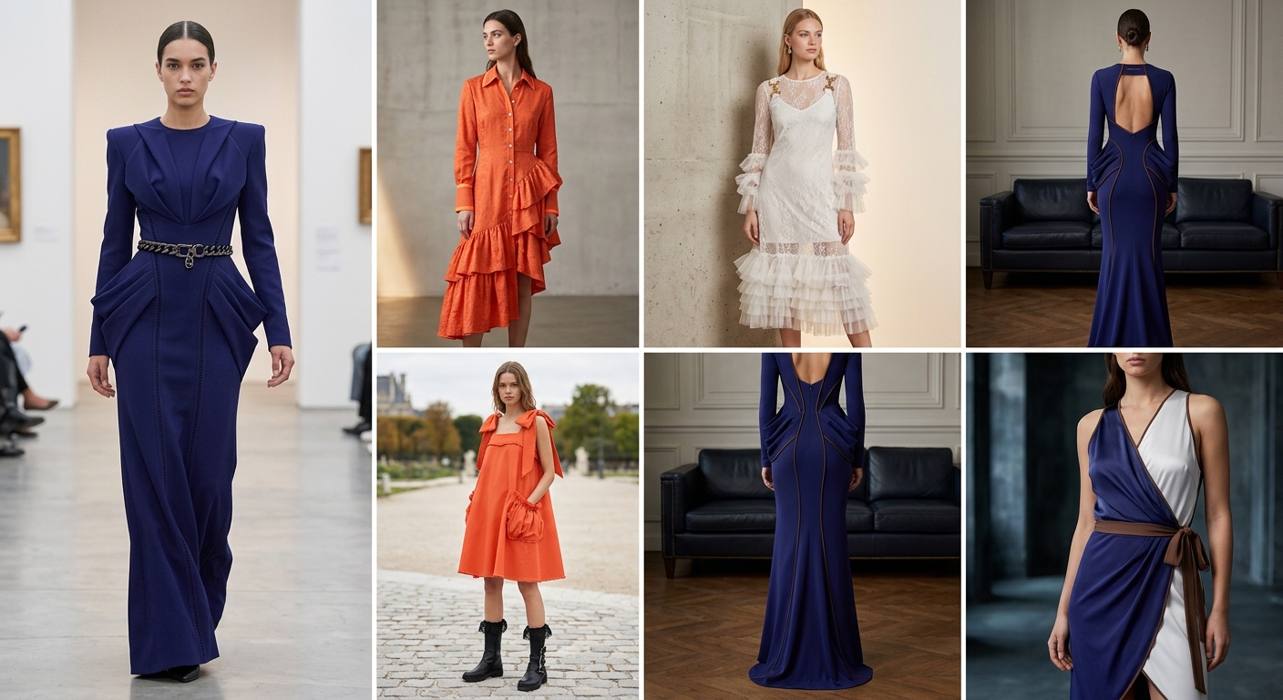 SS 2027 Gen-z Women's Paris fashion forecast-Dress