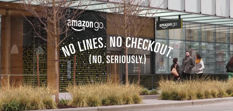 amazon go -chechkout less store