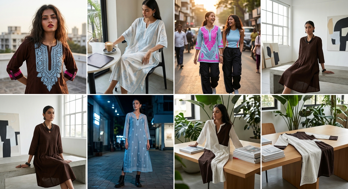 AW 2026- women's chikankari forecast- Mumbai