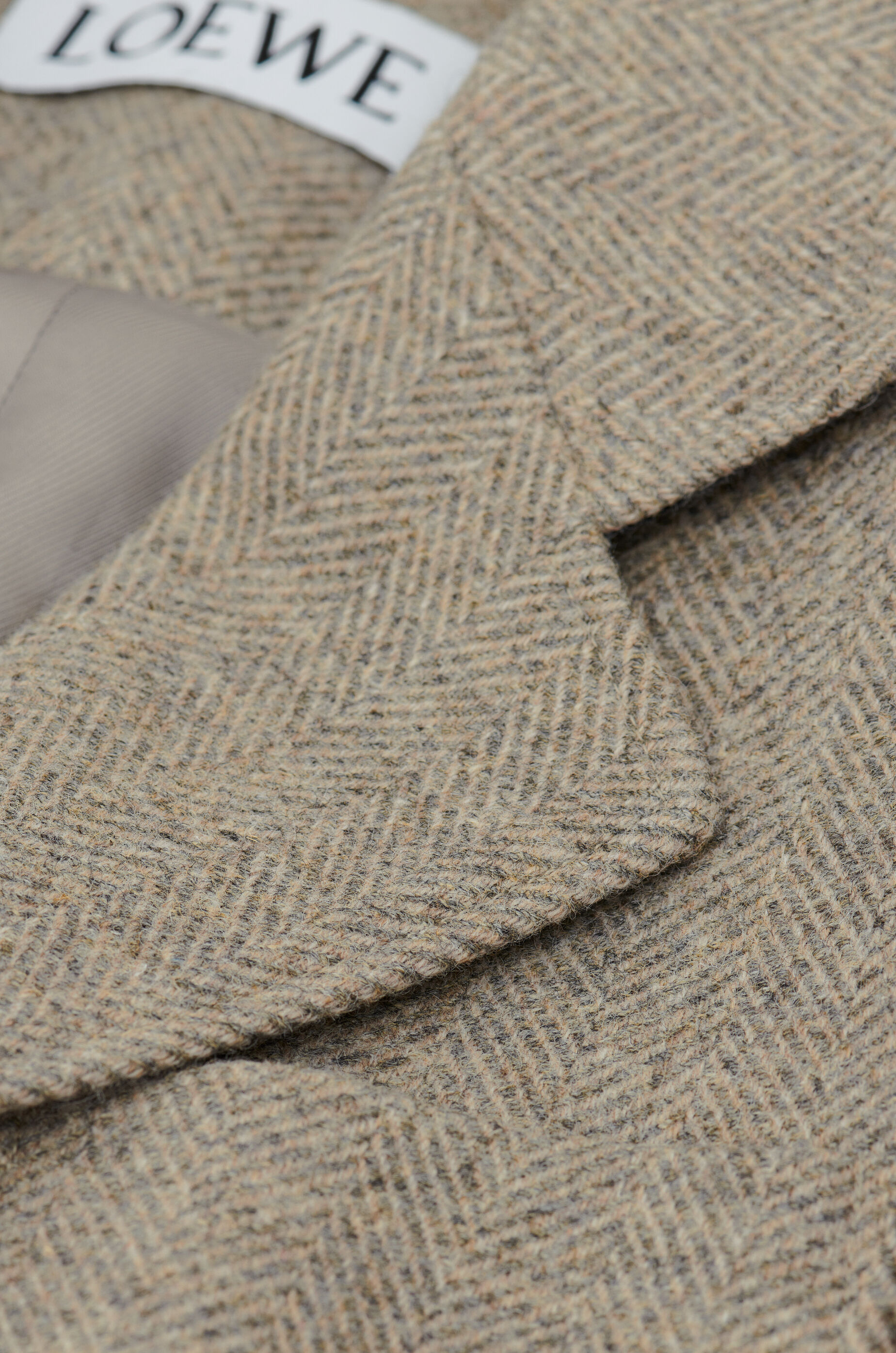Enlarge the herringbone pattern