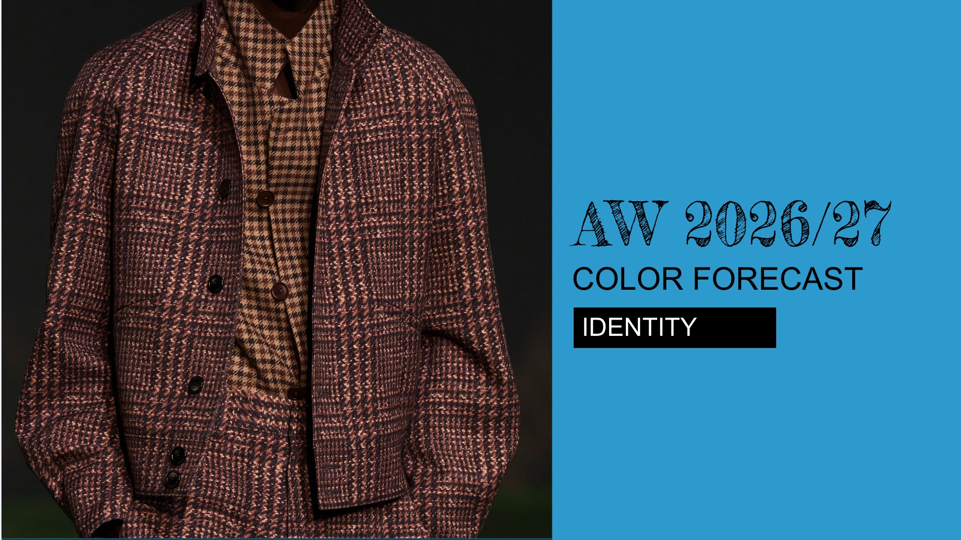 AW 2026/27 Men's Blazer/Suit Color Forecast- Identity