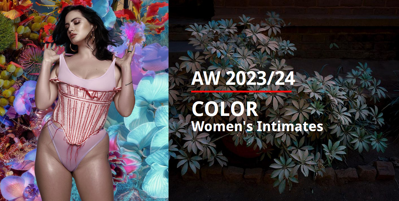 AW 2023/24 Color Forecast: Women's Intimates