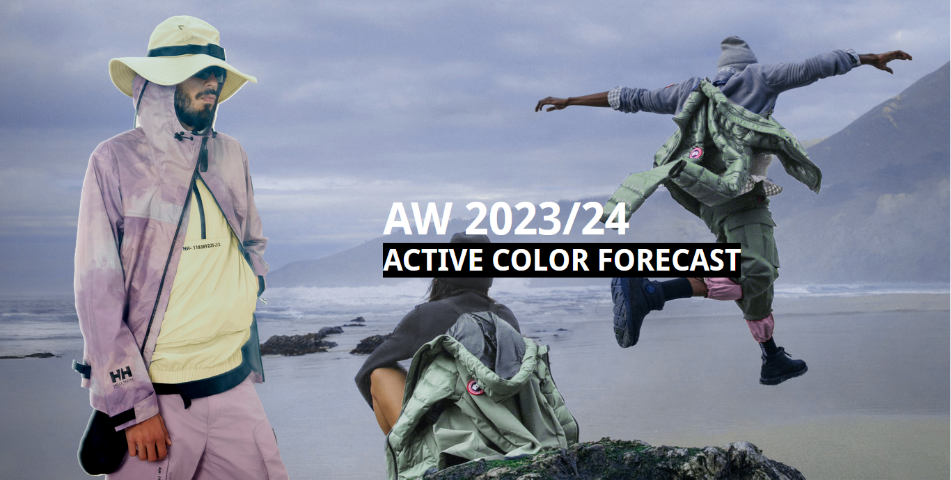 AW 2023/24 Activewear color forecast- The survivalist