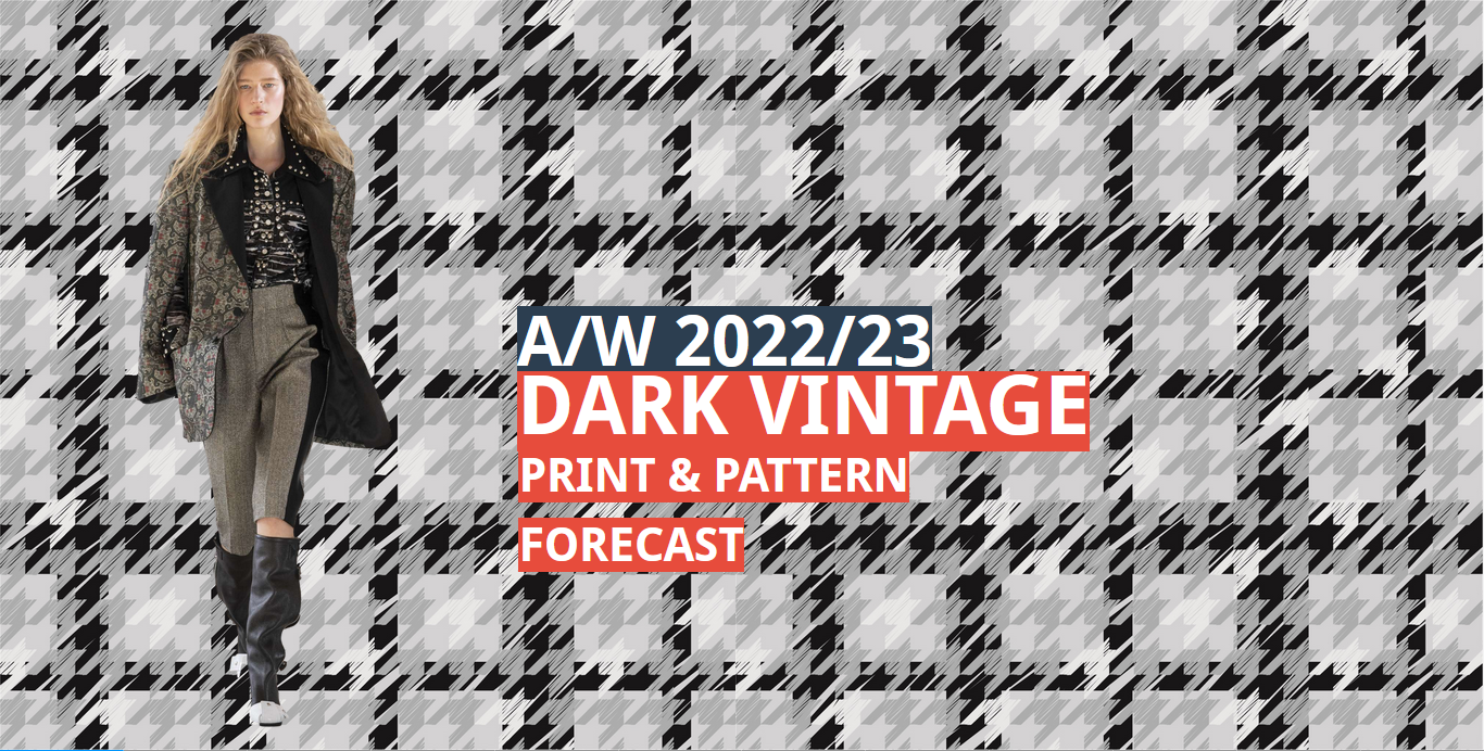Dark Vintage: Print & Pattern forecast A/W 2022/23