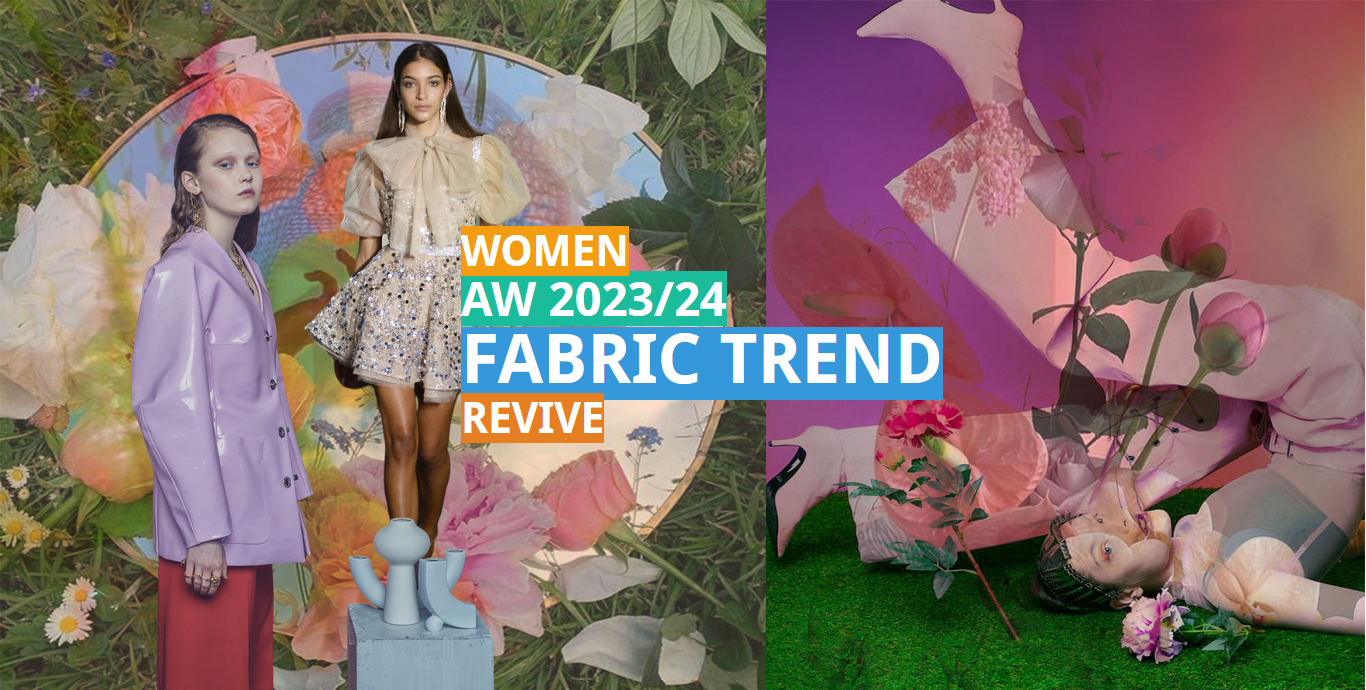 AW 2023/24 women Fabric Trend: Revive