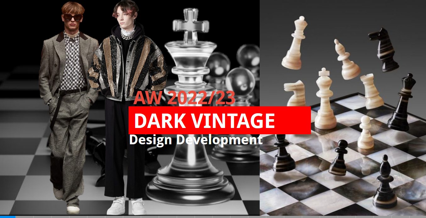 Dark Vintage: Men AW 2022/23 Design Development