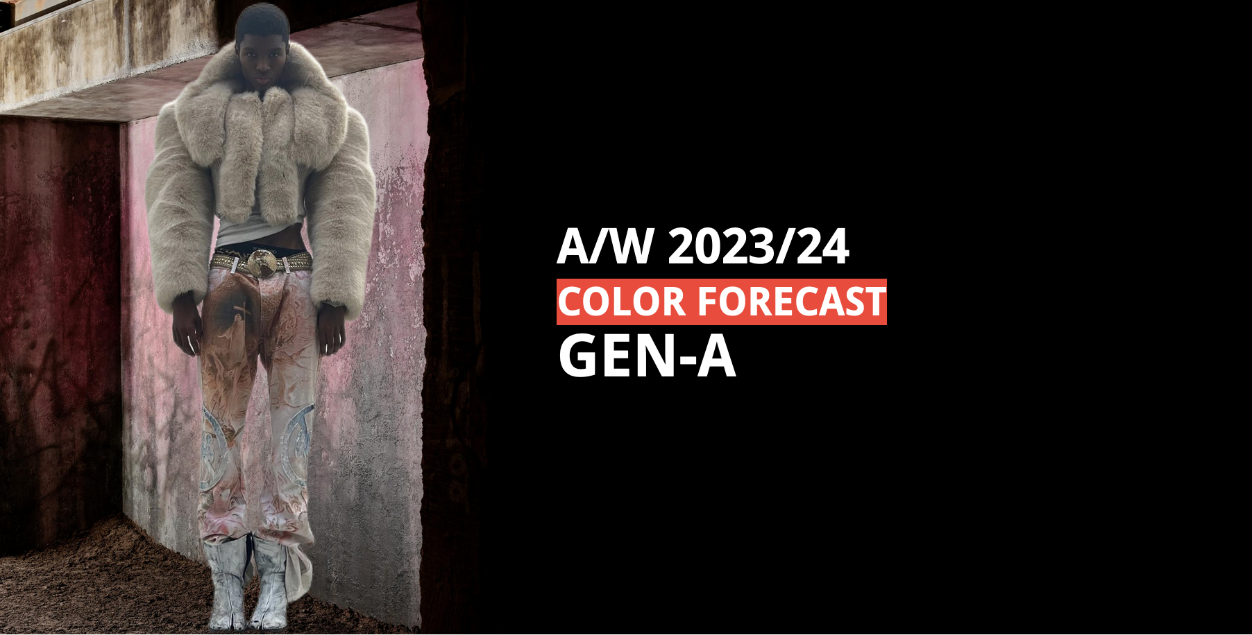 A/W 2023/24 Womenswear Color Forecast: Gen A
