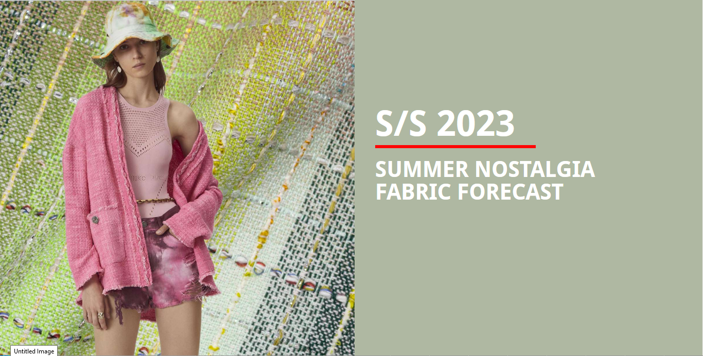 S/S 2023 Women Fabric Forecast: Summer Nostalgia