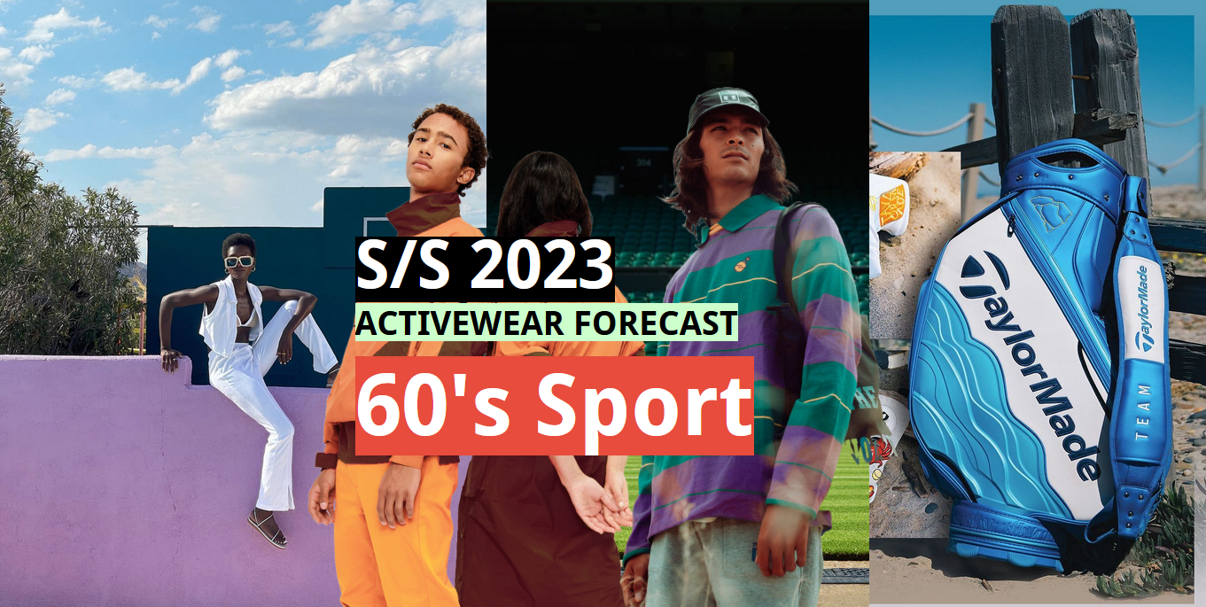 S/S 2023 Activewear Color: 60's Sport
