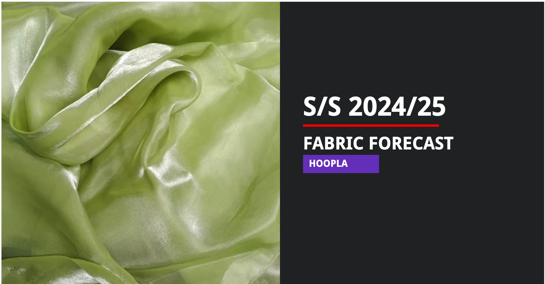 S/S 2024/25 Fabric forecast- Hoopla
