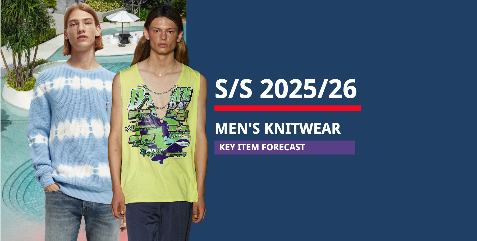S/S 2025/26 Men's knitwear forecast