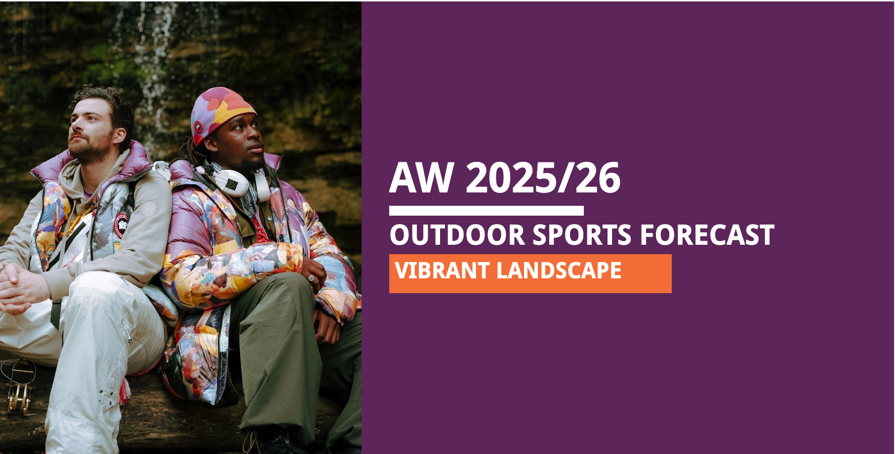 A/W 25/26 Outdoor Sports Forecast- Vibrant Terrain