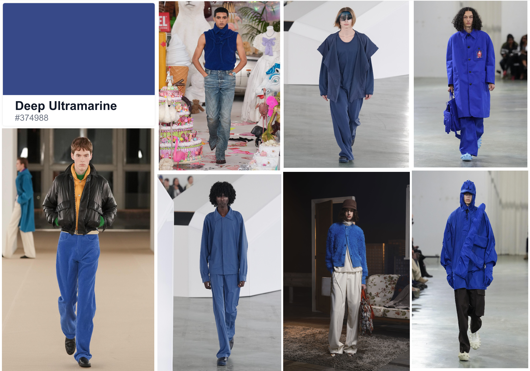 AW 2026 -27 growing color Pantone Deep Ultramine