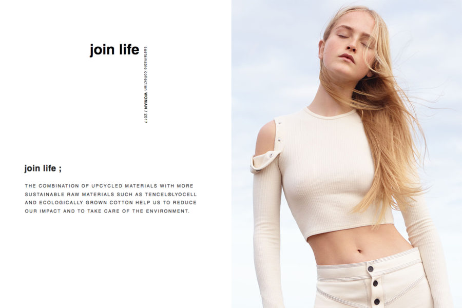 Zara join life- sustainable fashion initiative