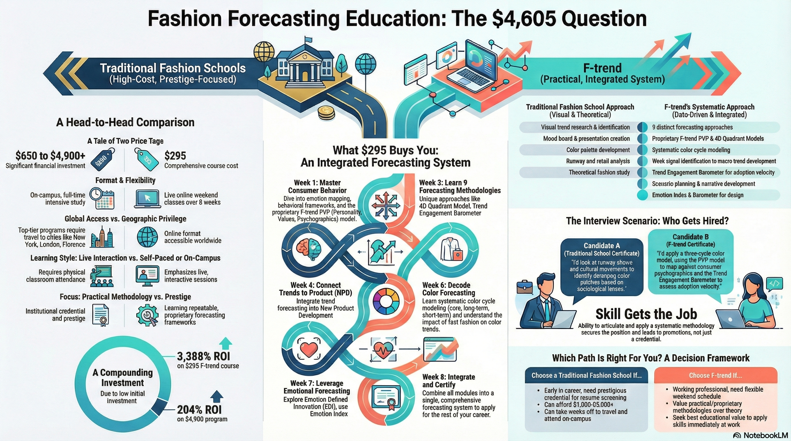 F-trend Advanced Trend forecasting course