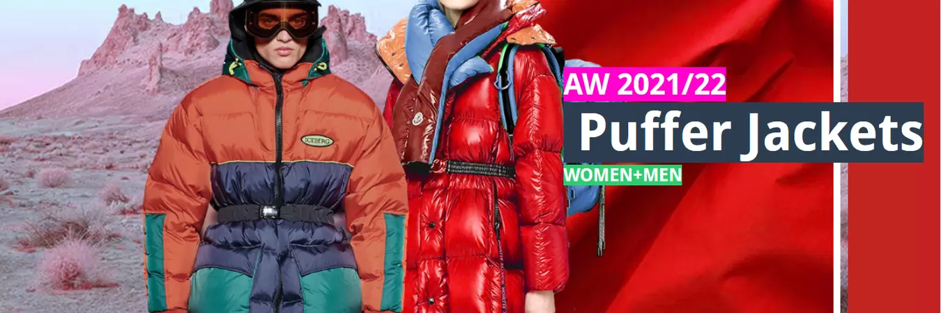 Key AW 2021/22 Puffer Jacket trends Insights