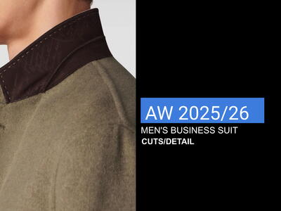 AW 2025/26 Men's Business Suit -Cuts/Detail Trend