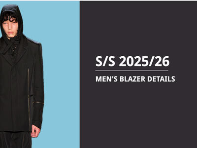 S/S 2025/26 Men's Blazer & Suit: Detail & Craft