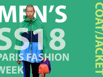 Paris fashion week SS18 Mens Trend