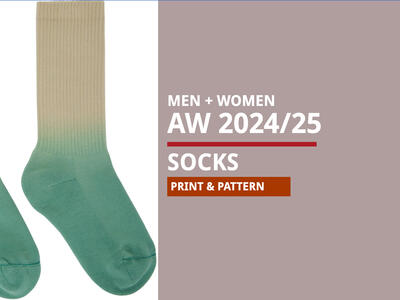 AW 2024/25 Socks Print & Pattern Report