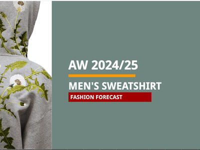 AW 2024/25 Men's Sweatshirt- Key Item Forecast