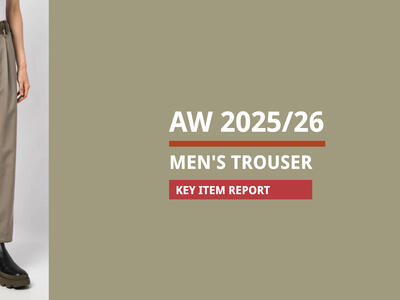 AW 2025/26 Men's Trouser Key Item Report