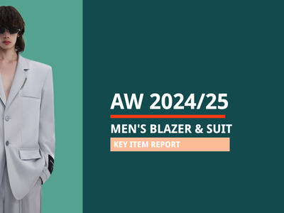 AW 2024/25 Men's Blazer & Suit Key Item Report- Urban Street 