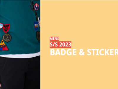 S/S 2023 Men's Trend- Badge & Logo