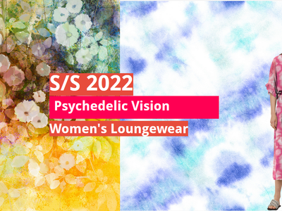 S/S 2022 Loungewear Pattern : Psychedelic Vision: 